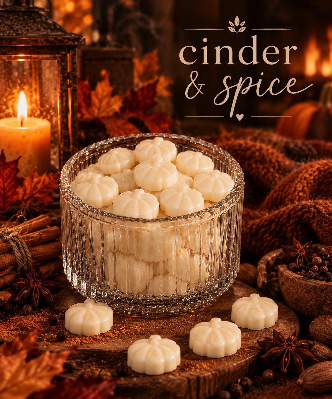 Cinder & Spice Wax Melt